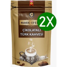 Hakkı Efendi Türk Kahvesi Çikolatalı 200 gr x 2'li (Chocolate Turkish Coffee)