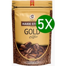 Hakkı Efendi Gold Kahve 75 gr x 5'li