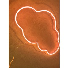 Dekoraven Bulut Neon LED Neon Tabela Neon Gece Lambası Çocuk Odası Dekorasyonu