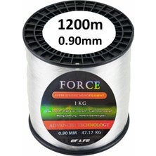 Effe Force 1200M 0.90MM Bobin Misina Çekeri 47.17KG Beyaz