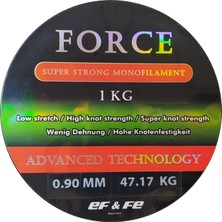 Effe Force 1200M 0.90MM Bobin Misina Çekeri 47.17KG Beyaz