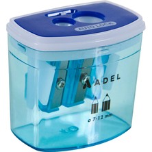 Adel 685 Auto Lock Mavi Kalemtıraş 7-12 mm Kalemler İçin Pratik Kullanım 1 Adet