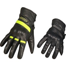 Prosev 6291 Deri 4 Mevsim Eldiven Neon