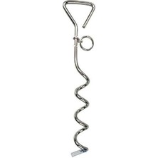 Nunbell Köpekler Için Bahçe Bağlama Kazığı Galvanize 40 cm