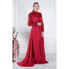 Kenzel Abiye 1104 Bordo
