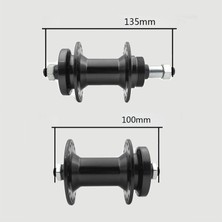 ST Decor 36HOLE Bisiklet Hubs Freehub Hızlı Yayın Şiş Kolu Dişli Bileşen Parçaları (Yurt Dışından)