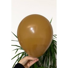 Best Parti Karamel Rengi Pastel Balon 20 Adet