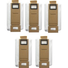 İcanpares Xiaomi Uyumlu Roborock S7 T7S T7S Plus Robot Süpürge Toz Torbası 5 Adet