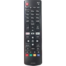 İcanpares Lg Uyumlu Netflıx Tuşlu Smart LED Tv Kumanda AKB75095308