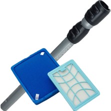 İcanpares Philips Uyumlu Fc 9741 9742 9743 9744 9745 9750 9751 Süpürge Boru ve Filtre Seti