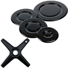 İcanpares Kumtel - Korkmaz - Luxell Uyumlu Cezvelik Aparatı ve Ankastre Set Üstü Ocak 4 Lü Kapak Takımı