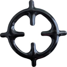 İcanpares Arçelik - Beko - Grundig Uyumlu Cezvelik Kapak Ankastre Set Üstü Ocak Yuvarlak Aparat 1 Adet