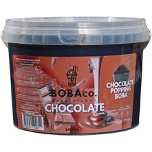 The Boba Co Bubble Tea Boba – Çikolata / Chocolate 3,4 kg