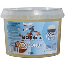 The Boba Co Bubble Tea Boba – Hindistan Cevizi / Coconut 3,4 kg