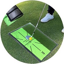 ST Decor Golf Uygulama Mat Swing Eğitim Pedi Kapalı Açık Yard Garden Için Yongalama Yongalama (Yurt Dışından)