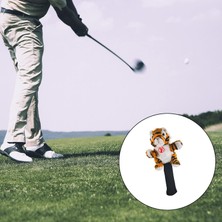 ST Decor Golf Kulübü Headcover Karikatür Ahşap Sürücü Kafa Kapak Koruyucu Kol Çocuk Kapaklar (Yurt Dışından)