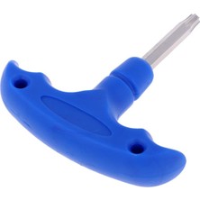 ST Decor 7.5cm Yükseklik Paslanmaz Çelik Mavi Golf Anahtarı Evrensel Golf Kulübü Aksesuar (Yurt Dışından)