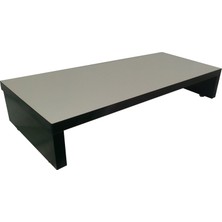 Lovi 15 cm Yükseklikte Ekstrem Tarz Siyah Beyaz Monitör Stand 3520