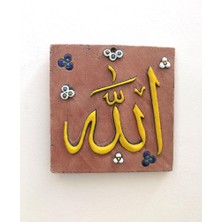 SUME Özel Tasarım Seramik Allah C.c Lafzı Tablo