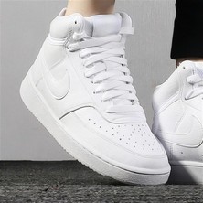 Nike Court Vision Mid Nn - Erkek Beyaz Bilekli Spor Ayakkabı - DN3577-100
