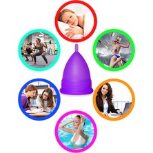 Dr. Davey Dr.davey Regl Kabı, Menstrual Kap, Medikal Silikon, Doğum Yapmamış Kadınlar Için, Small-Pembe