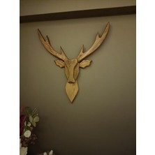 Kütük Shop Ahşap Geyik Kafası