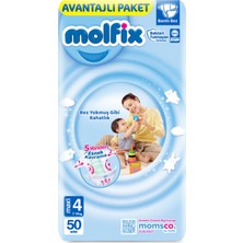 Molfix 4 Maxi Avantaj Paket 50 Adet