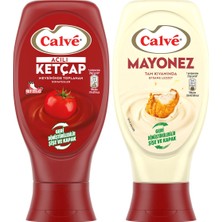 Calve Acılı Ketçap 400 gr + Calve Mayonez 350 gr