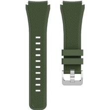 Tagomoon Samsung Galaxy Watch 3 45MM Akıllı Saat Uyumlu Tırtıklı Desenli Silikon Kordon Kayış