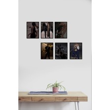 Takivis Mafia 6 Parça Mdf Tablo