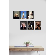 Takivis Marilyn Monroe 6 Parça Mdf Tablo