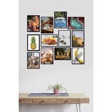 Takivis Karışık 12 Parça Mdf Tablo