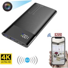Nonggao C10 Powerbank Görünümlü Kamera - Siyah (Yurt Dışından)