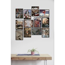 Takivis Doksanlar 12 Parça Mdf Tablo