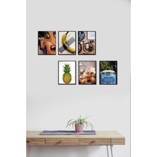 Takivis Karışık 6 Parça Mdf Tablo