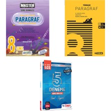Okyanus Yayınları 8. Sınıf Master Paragraf + Hız Yayınları Paragraf + Sınav Yayınları 5' Li Deneme (Ciltli)
