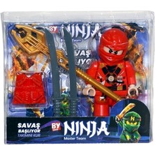 Öz Bayraktar Bayraktar Küçük Ninja Oyun Seti Kırmızı