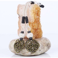 Tesbihcibaba Çift Renk Gümüş El Örmesi Tesbih Püskülü