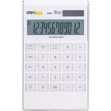 Deli Hesap Makinesi Touch 12 Hane Beyaz M01211