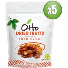 Otto Dried Fruits Vegan Sultani Kuru Üzüm 5 x 125 G