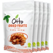 Otto Dried Fruits Vegan Sultani Kuru Üzüm 5 x 125 G