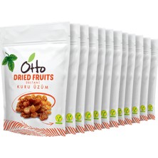 Otto Dried Fruits Vegan Sultani Kuru Üzüm 12 x 125 G