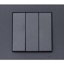 ovivo Füme Grano 3 Lü Anahtar (Çerçeve Dahil) Modern Tasarım ile Estetik ve Kullanım Kolaylığı