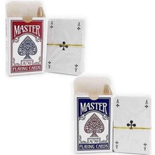 Kırtasiyeji Master Iskambil Oyun Kartları A/30 2 Adet
