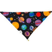 Space Kedi ve Köpek Fular Bandana