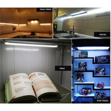 Dora Led 220 Volt 4014 Çubuk Led 1M Kasalı Dim Edilebilir Bar Led 220v Gün Işıgı 3000-3200K-OPAK Cam