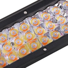 HRPAK Off Road Çakarlı Sis LED 24 LED 17CM 72W LED Çakarlı