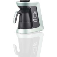 Arnica Köpüklü IH32052 Otomatik Türk Kahve Makinası Susuz Eko Mint Yeşili