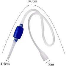 Cadia Akvaryum Sifon Temizleyici Pompa Tankı Çakıl Filtresi Su Değişimi Pompa Tüpü  (Yurt Dışından)