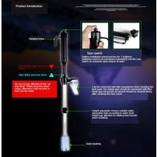 Cadia Elektrikli Akvaryum Çakıl Temizleyici Tank Yıkama Sifon Vakumlu Için Su Filtresi  (Yurt Dışından)
